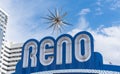 Welcome to Reno sign Royalty Free Stock Photo