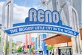 Welcome to Reno sign Royalty Free Stock Photo