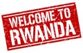 welcome to Rwanda stamp