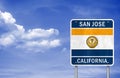 Welcome to San Jose Royalty Free Stock Photo