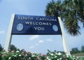 Welcome to South Carolina Sign