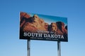 Welcome to South Dakota sign