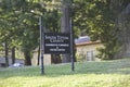 South Tipton County Chamber of Commerce Sign Royalty Free Stock Photo