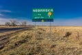 Welcome to the State of Nebraska - Roadsign