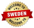 welcome to Sweden badge