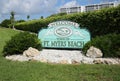 Welcome to the Town of Fort Myers Beach sign