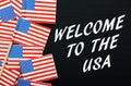 Welcome to the USA Royalty Free Stock Photo