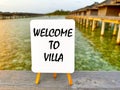 Welcome to villa: booking a flight or hotel for vacancies.