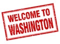 welcome to Washington stamp