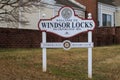 Welcome to Windsor Locks sign