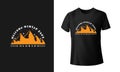 welcome winter park Colorado Modern Professional T-shirt design vector template