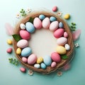 Welcoming Spring with Pastel Easter Nest