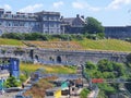 Welcome to Plymouth in flowers on the Hoe welcoming visitors.