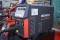 welder, electric semi automatic welding machine made by Megmeet, presented on stand