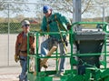 Welders Taking a Break Royalty Free Stock Photo