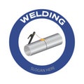 Welding company logo