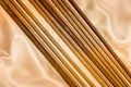 Welding electrodes closeup Royalty Free Stock Photo