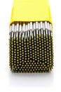 Welding electrodes wire. Royalty Free Stock Photo