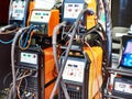 Welding machines Royalty Free Stock Photo