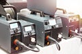 Welding machines Royalty Free Stock Photo