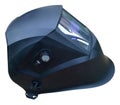 Welding mask with automatic dimming sensor for liquid crystal display