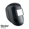 Welding mask vector illustration.Welding mask in the vector. Royalty Free Stock Photo