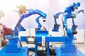 Welding robots for industry Royalty Free Stock Photo