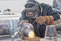 Welding works on manufacturing of units and parts of pipelines