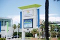 Ocean Center Sign, Daytona Beach, Florida