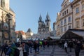 Well attended Christmas note in Prague in December.