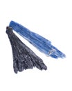 Well defined black Kyanite fan and Semi-translucent gem quality blue Kyanite blade from Brazil,