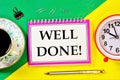 Well done - the inscription of text on the Notepad. Determine whether the level of knowledge, skills, qualifications, or quality