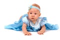 Well-dressed baby girl Royalty Free Stock Photo