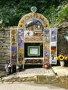 Well dressing in Northern England