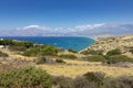 The well known Kommos beach on Crete, Greece Royalty Free Stock Photo