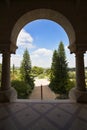 Well-known monastery of Latroun in Israel Royalty Free Stock Photo