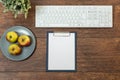 Well organized desk Royalty Free Stock Photo