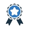 Award, top scorer, badge icon Royalty Free Stock Photo