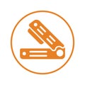 Stapler icon, office stationary