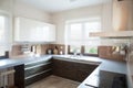 Well-organized kitchen interior Royalty Free Stock Photo