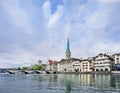 Well preserved old city center of Zurich, Switzerland