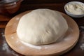 well-rested pizza dough, ready to be topped with your favorite ingredients