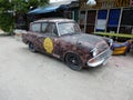 Well used vintage car Royalty Free Stock Photo