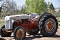 Well used Vintage Rustic Farm Tractor Royalty Free Stock Photo