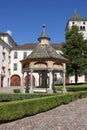 The well of wonders, in the Novacella Abbey. Brixen