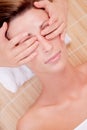 Wellbeing spa wellness massage Royalty Free Stock Photo