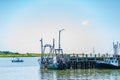 Wellfleet Cape Cod, MA 22 August 2019 Boats and ships, Wellfleet Harbor Area Cape Cod, MA US