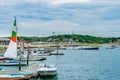 Wellfleet Harbor Area Cape Cod, MA US. Royalty Free Stock Photo