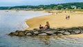 Wellfleet Harbor Area Cape Cod, MA US Royalty Free Stock Photo