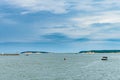Wellfleet Harbor Area Cape Cod, MA US. Royalty Free Stock Photo